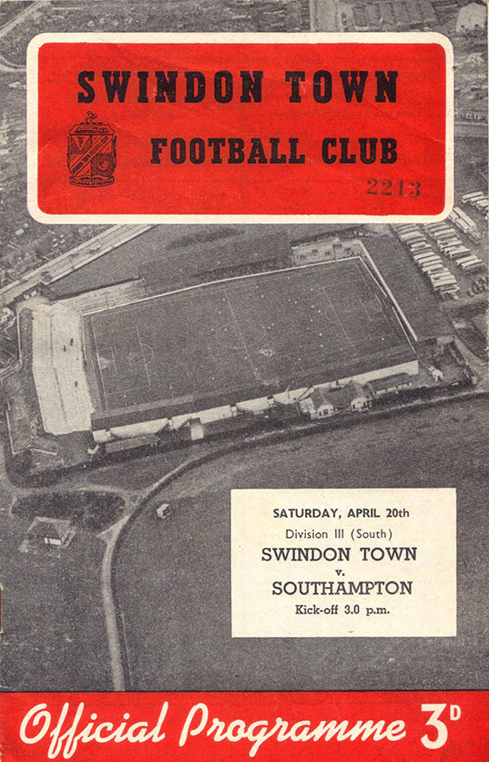 <b>Saturday, April 20, 1957</b><br />vs. Southampton (Home)